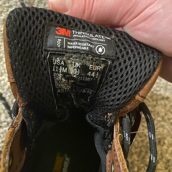 Men’s Wolverine work boots durashock flex size 11.5 - Picture 2 of 3